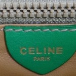 Vintage Celine Envelope Bag Electric Green 9