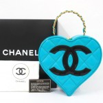Chanel Electric Blue Heart Vanity