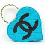 Chanel Electric Blue Heart Vanity 2
