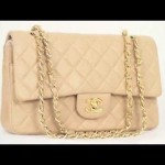 Beige Chanel Double Flap Bag 10