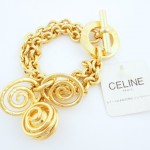 Celine Gold Charm Bracelet 2