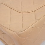 Beige Chanel Double Flap Bag 5