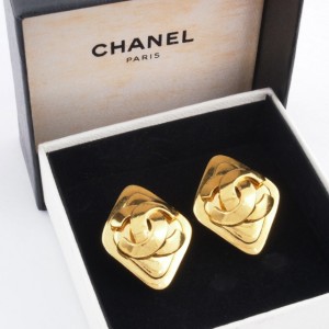 Chanel Diamond Earrings