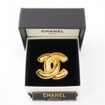 Chanel Logo Brooch 1