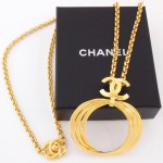 Chanel Multi Hoop Necklace