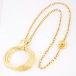 Chanel Multi Hoop Necklace 2