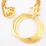 Chanel Multi Hoop Necklace 5