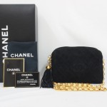 Chanel Suede Tassel Bag 2