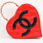 Chanel Vanity Bag Red Heart 4
