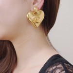 Chanel Heart Earrings