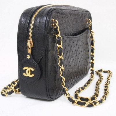 Chanel Ostrich Tote Bag 1
